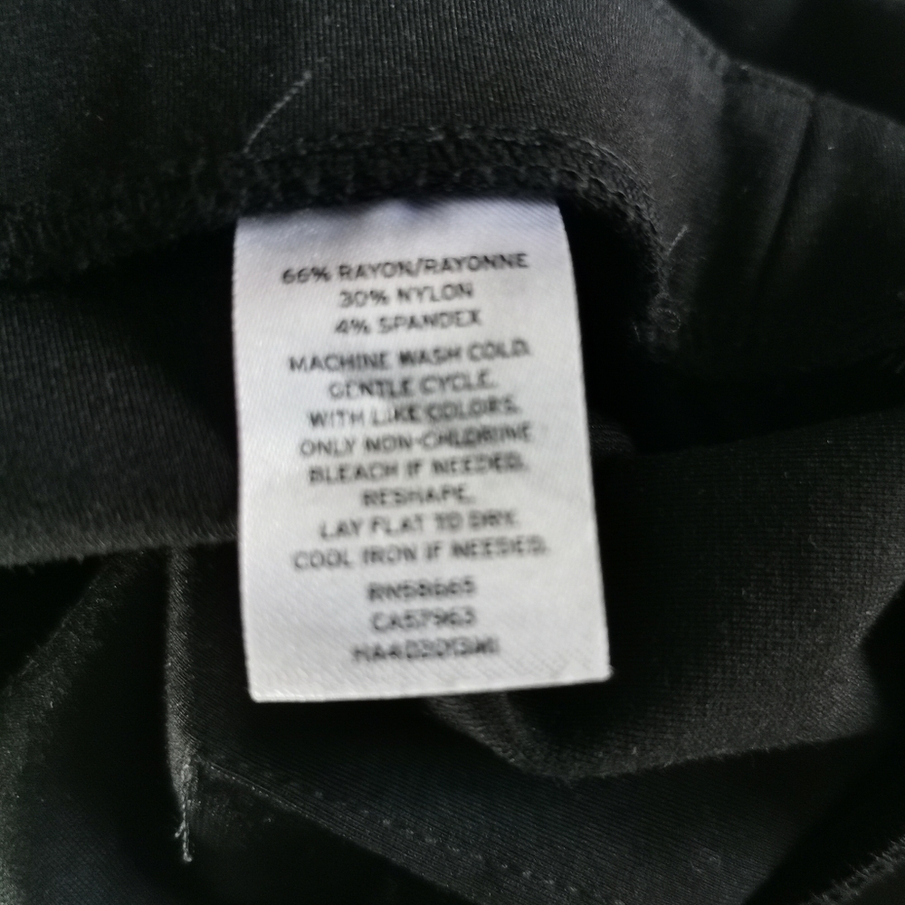 Halogen Black Pencil Skirt Size Small - Picture 3 of 7